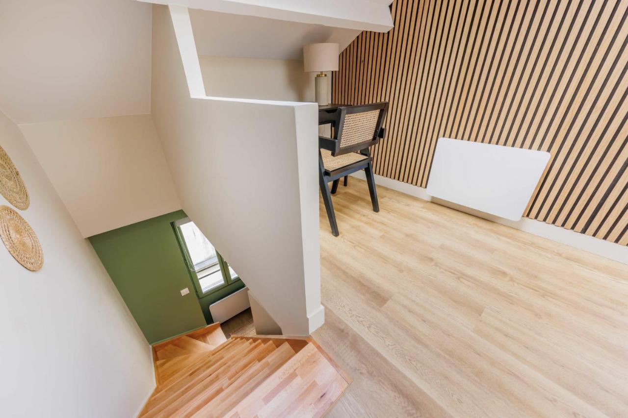 Apartament Charming Appart Duplex 7P2Br Le Marais Paryż Zewnętrze zdjęcie