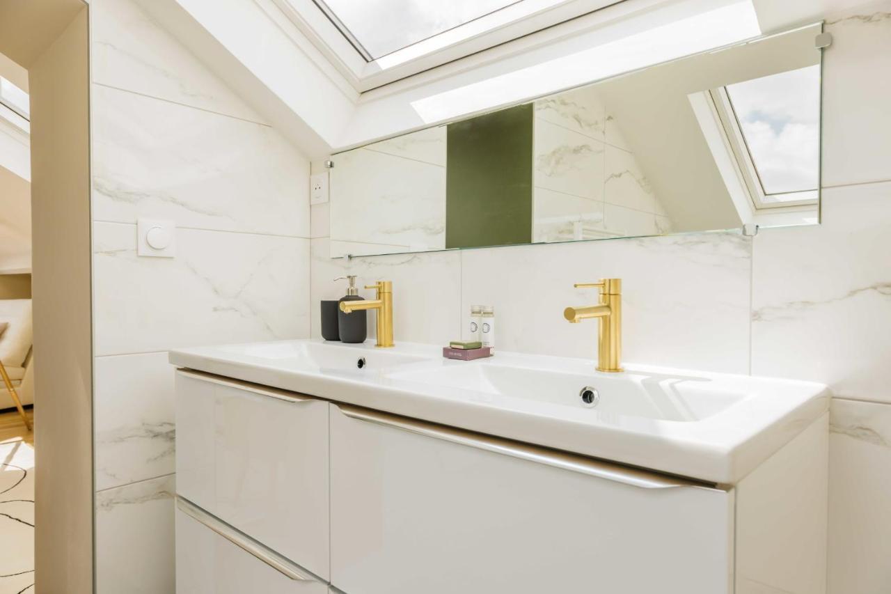 Apartament Charming Appart Duplex 7P2Br Le Marais Paryż Zewnętrze zdjęcie